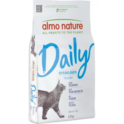 Almo Nature Daily Cat Sterilised для дорослих стерилізованих..