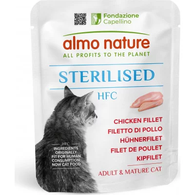 Almo Nature HFC Cat Sterilised, пауч, 50 г