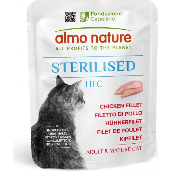 Almo Nature HFC Cat Sterilised, пауч, 50 г