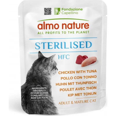 Almo Nature HFC Cat Sterilised, пауч, 50 г
