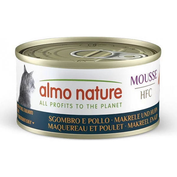 Almo Nature HFC Cat Mousse, 70 г