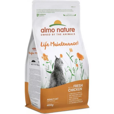 Almo Nature Life Maintenance для дорослих котів зі свіжою ку..
