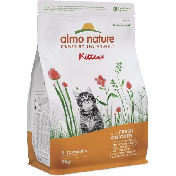 Almo Nature Kitten для кошенят зі свіжою куркою