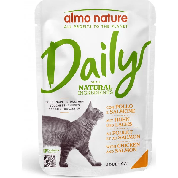 Almo Nature Daily Cat, пауч, 70 г