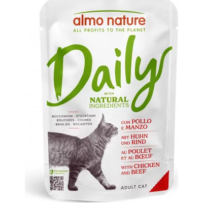 Almo Nature Daily Cat, пауч, 70 г