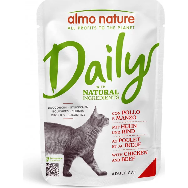 Almo Nature Daily Cat, пауч, 70 г