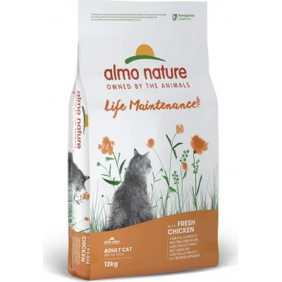 Almo Nature Life Maintenance для дорослих котів зі свіжою ку..