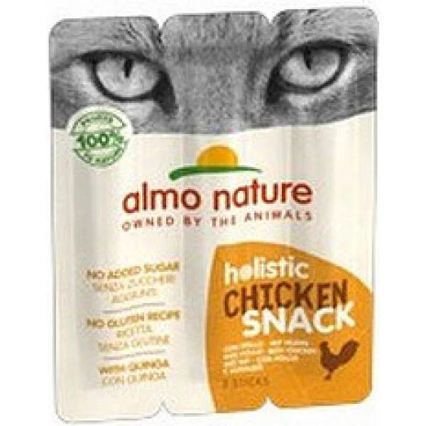 Almo Nature Holistic Snack ласощі для котів, пауч 3 шт, 15 г