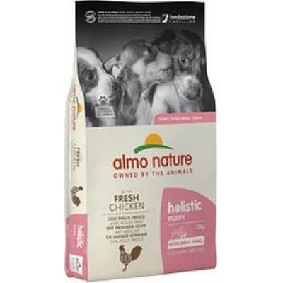 Almo Nature Puppy XS-S для цуценят маленьких порід зі свіжою..