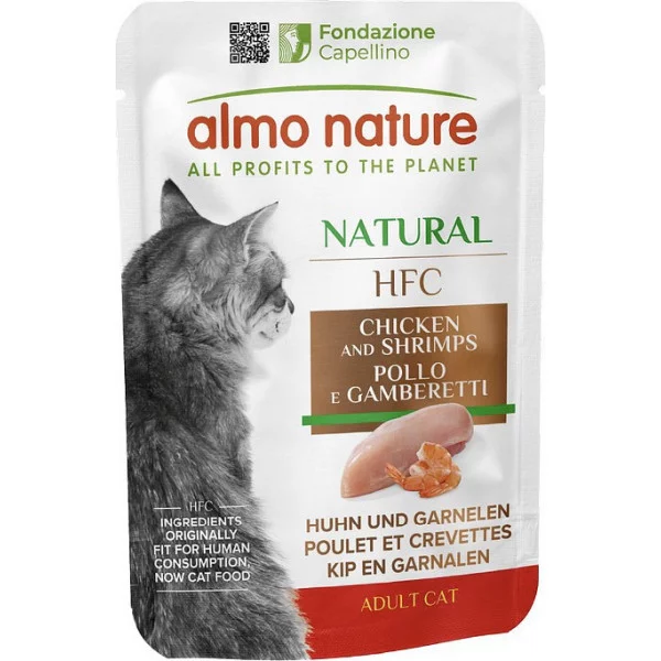 Almo Nature HFC Cat Natural, пауч, 55 г