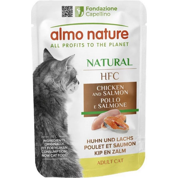 Almo Nature HFC Cat Natural, пауч, 55 г
