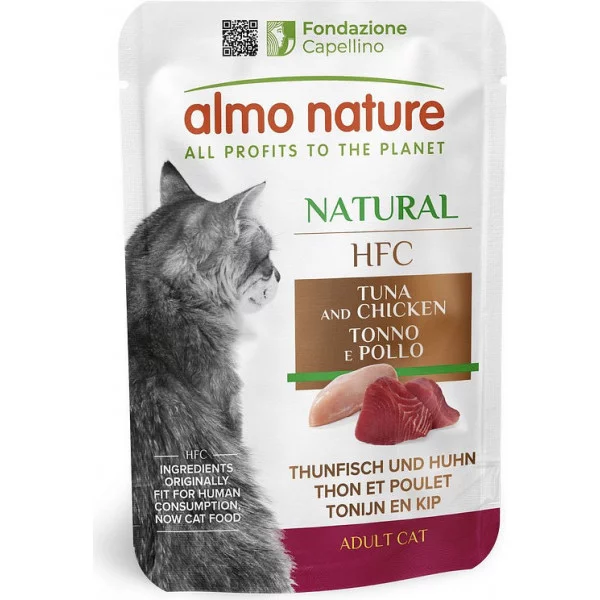 Almo Nature HFC Cat Natural, пауч, 55 г