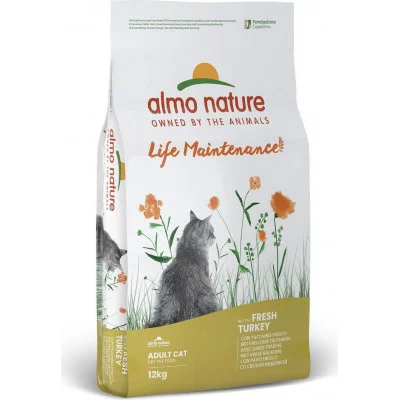 Almo Nature Life Maintenance для дорослих котів зі свіжою ін..