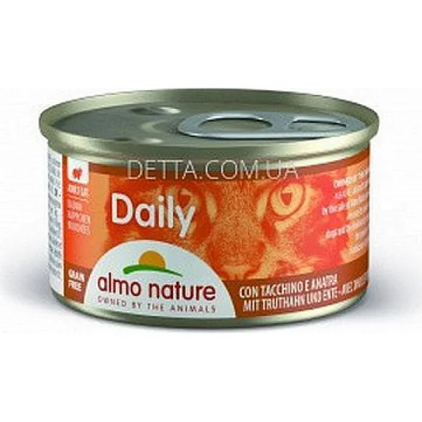 Almo Nature Daily Cat, шматочки, 85 г
