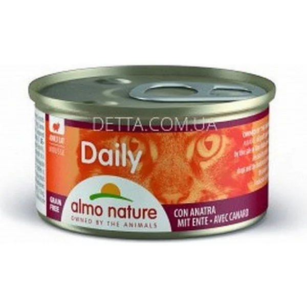 Almo Nature Daily Cat, мус, 85 г