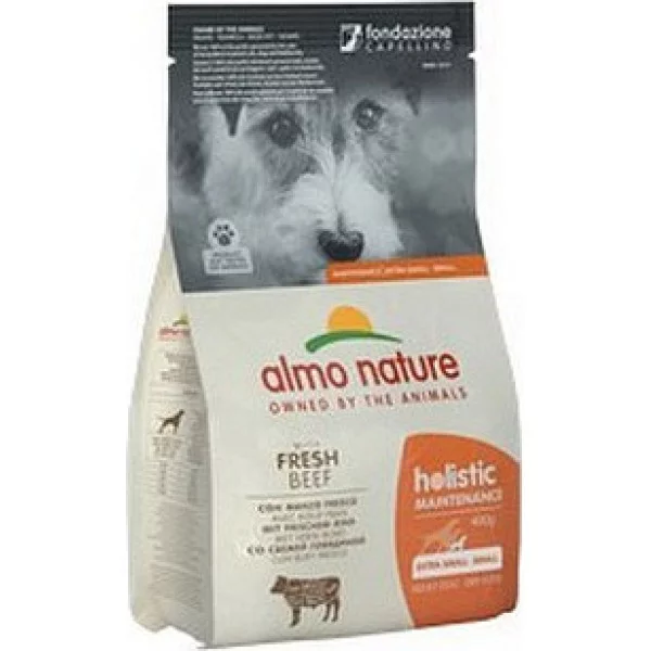 Almo Nature Life Maintenance XS-S для дорослих собак маленьких порід зі свіжою яловичиною