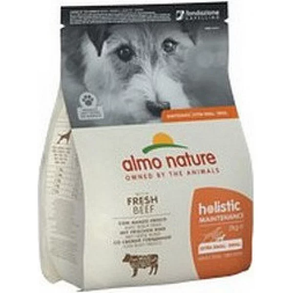 Almo Nature Life Maintenance XS-S для дорослих собак маленьких порід зі свіжою яловичиною