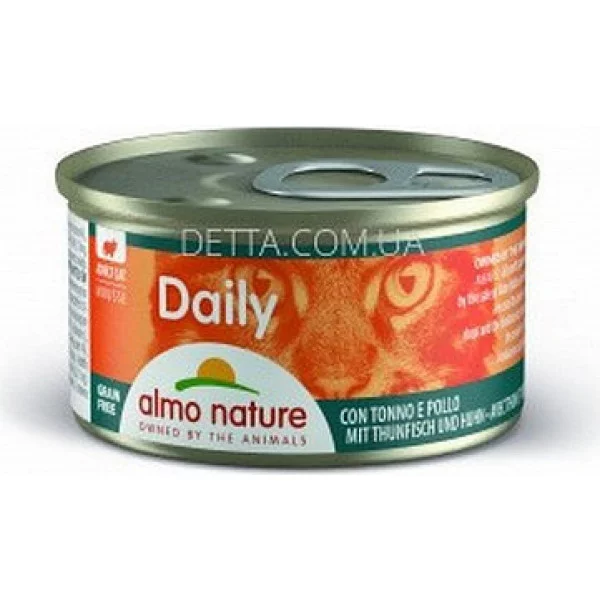 Almo Nature Daily Cat, мус, 85 г