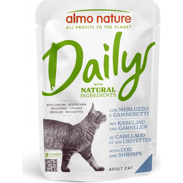 Almo Nature Daily Cat, пауч, 70 г