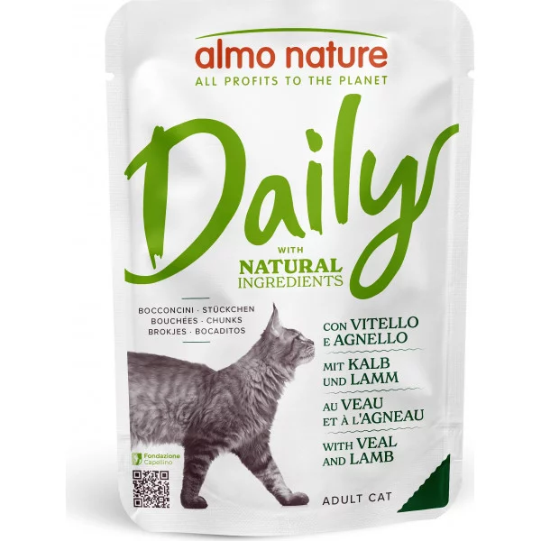 Almo Nature Daily Cat, пауч, 70 г