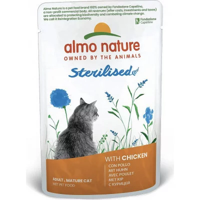 Almo Nature Holistic Functional Cat, для стерилізованих коті..