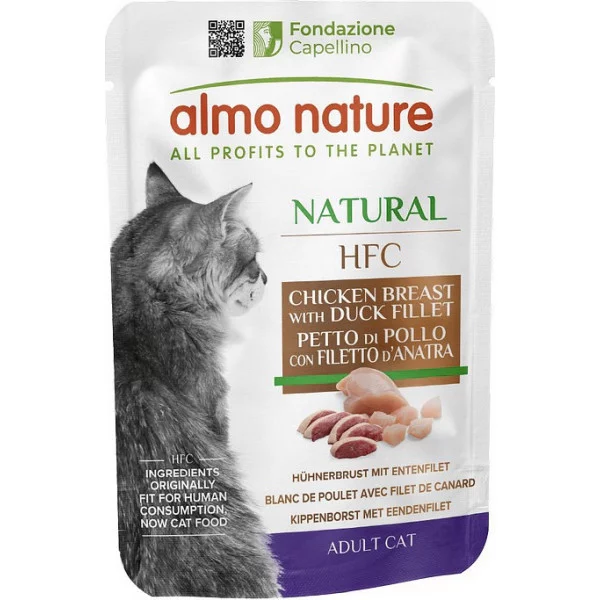Almo Nature HFC Cat Natural, пауч, 55 г