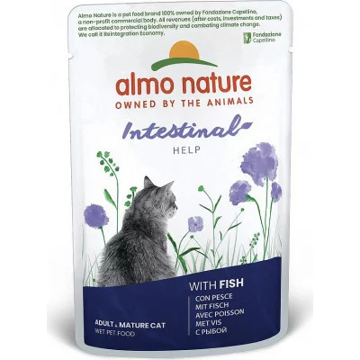 Almo Nature Holistic Functional Cat, для котів з чутливим тр..