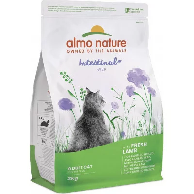 Almo Nature Intestinal Help для дорослих котів з чутливим тр..