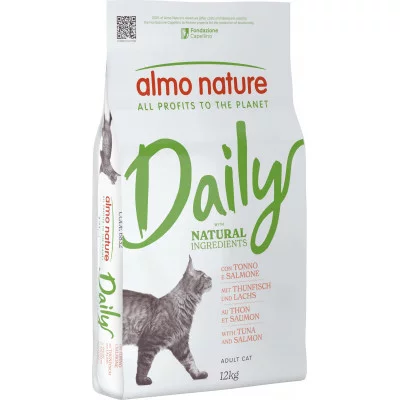 Almo Nature Daily Cat для дорослих котів з тунцем і лососем