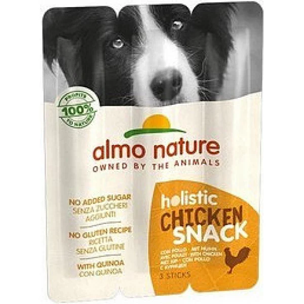 Almo Nature Holistic Snack ласощі для собак, пауч 3 шт, 30 г
