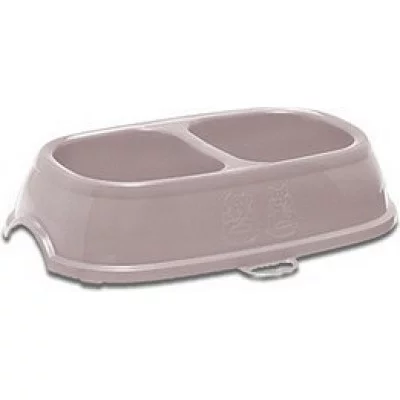 Миска пластикова подвійна 