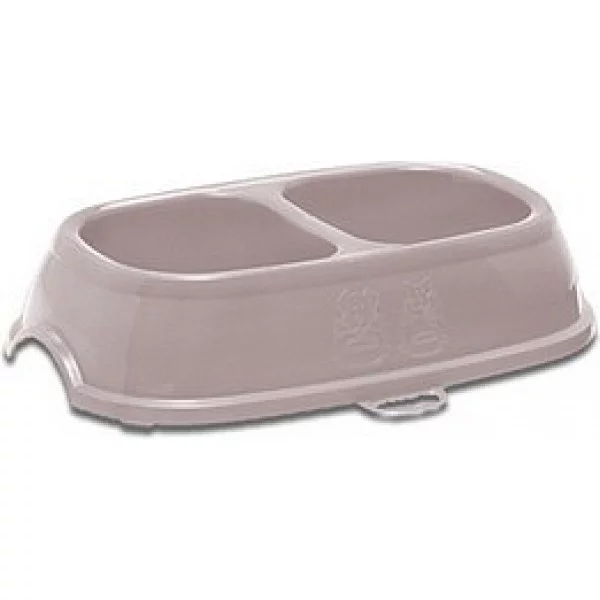 Миска пластикова подвійна 