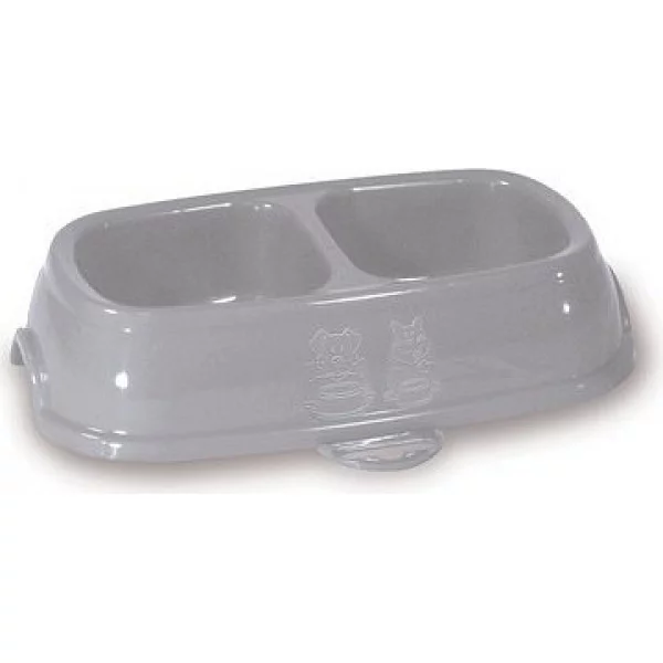 Миска пластикова подвійна 