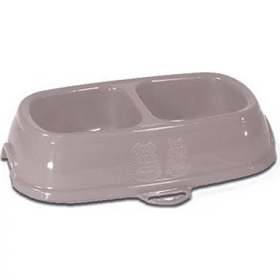 Миска пластикова подвійна 