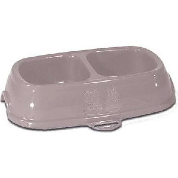 Миска пластикова подвійна 