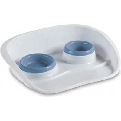 Миски на підносі 