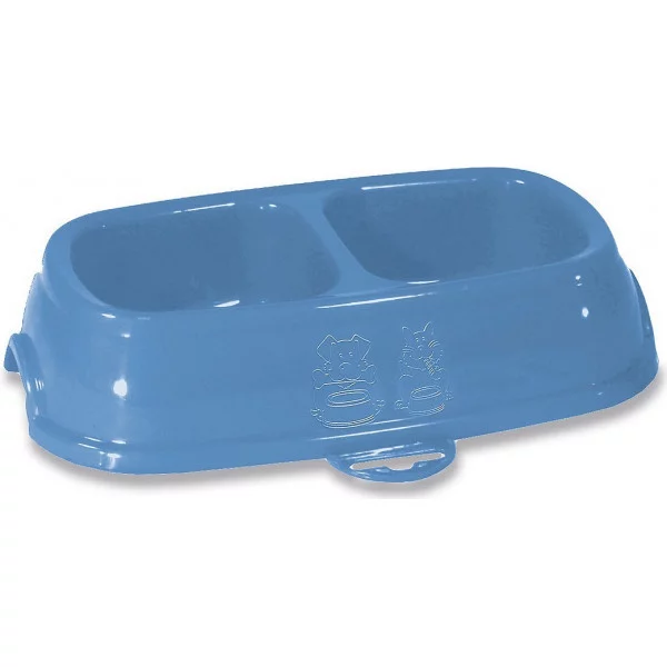 Миска пластикова подвійна 