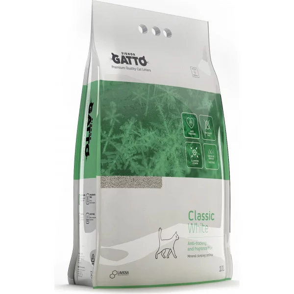 Наповнювач бентонітовий SIGNOR GATTO Classic White