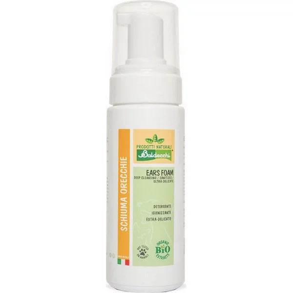 Миюча пінка для вух Baldecchi – делікатне очищення та догляд за вушною раковиною собак і котів