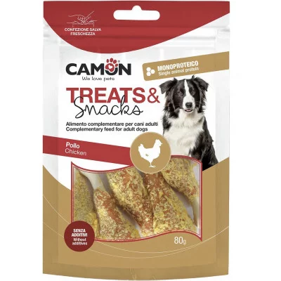 Снек для собак CAMON курячі гомілки у паніровці
