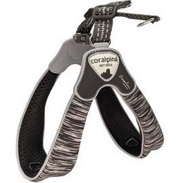 Шлея POWERMIX чорний меланж