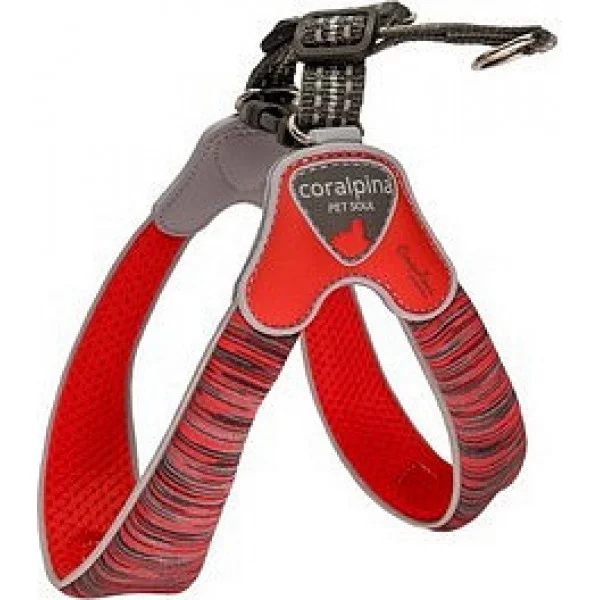 Шлея POWERMIX червоний меланж