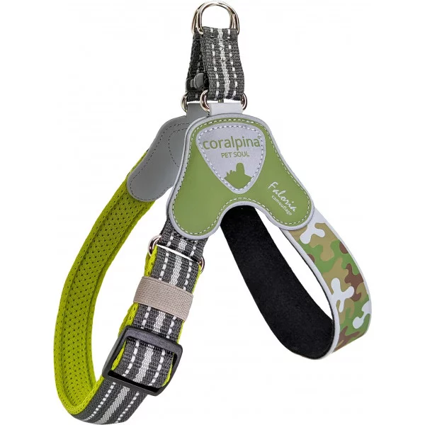 Шлея CAMOUFLAGE з регулюванням, зелений