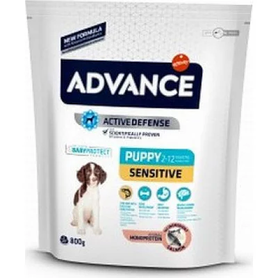 Advance Dog Puppy Sensitive для цуценят усіх порід з чутливи..