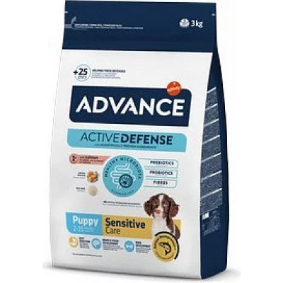 Advance Dog Puppy Sensitive для цуценят усіх порід з чутливи..