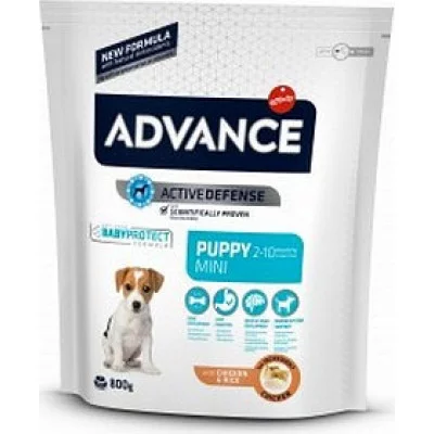 Advance Dog Mini Puppy для цуценят маленьких порід з куркою ..