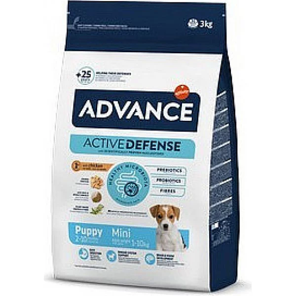 Advance Dog Mini Puppy для цуценят маленьких порід з куркою та рисом