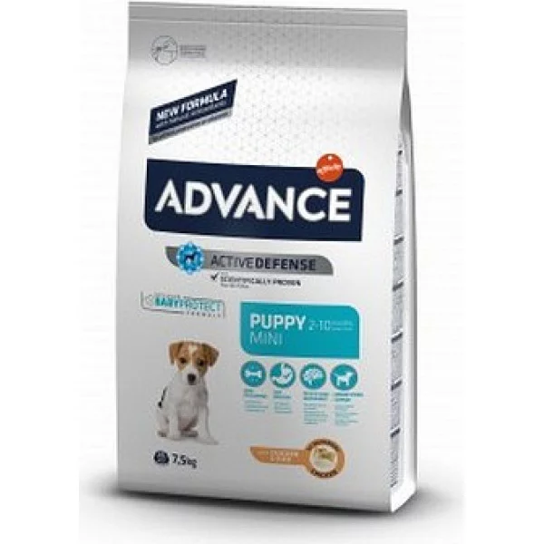 Advance Dog Mini Puppy для цуценят маленьких порід з куркою та рисом