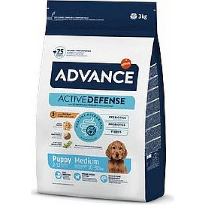 Advance Dog Medium Puppy для цуценят середніх порід з куркою..