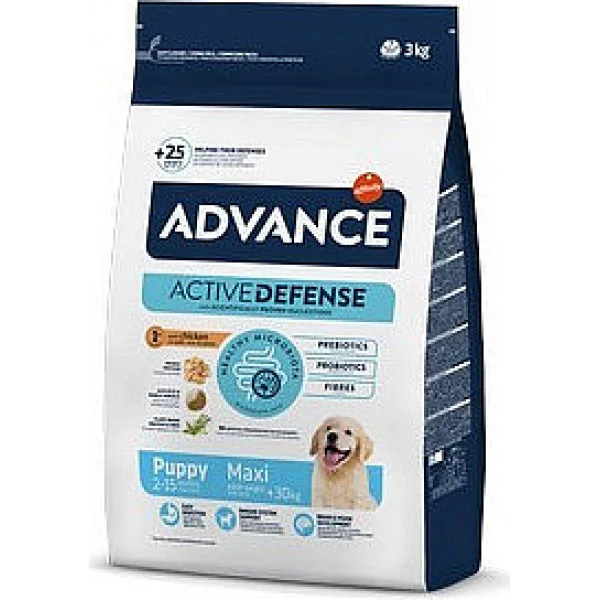 Advance Dog Maxi Puppy для цуценят великих порід з куркою та рисом